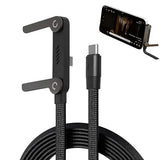 Cable de Carga con Soporte Invisible 2en1