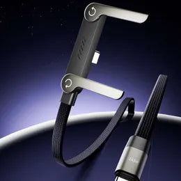 Cable de Carga con Soporte Invisible 2en1